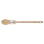 Pointed Lily Bristle Round Brush - NO.10. - Stainless Steel Ferrule 42MM