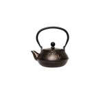 Cast Iron Teapot Black With Gold 650ML