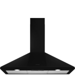 Smeg 90CM Wall Mount Extractor - Black KSED95BL