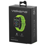 Volkano Chroma Series Smart Watch Green Strap