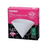 Hario V60 Coffee Dripper Paper Filters - 02 1-4 Cups / Box Of 100