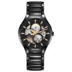 True Round Automatic Open Heart Ceramic Watch R27107172