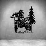 Dirtbike - Grey L 500 X H 460MM