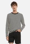 Slim Fit Cotton Twill Shorts - Black
