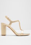 Clelia Block Heel - Gold