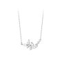 Butterfly Shaped Pendant Necklace - Women's Fashion