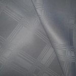 Grey Dobby Tablecloth 180CM Round