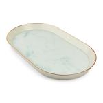 White Glass Tray