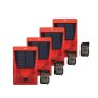 Solar Motion Sensor Alarm 4-PACK With Remote