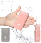 Portable Water Flosser For Teeth Travel Water Flosser Picks MINI Cordless Oral Irrigator Rechargeable Power Dental With Telescop