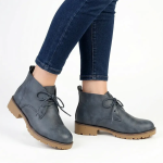 Madison Mandy Ankle Boot - Navy - 8