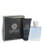 Versace Pour Homme Gift Set By Versace - 3.4 Oz Eau De Toilette Spray + 3.4 Oz Shower Gel