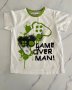 Minoti White Game Over Man T Shirt 5/6Y