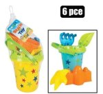 Beach-set Pl 6PC In Bucket Marketplace Brits Bros