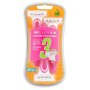 Clicks Women's Triple Blade Disposable Razors 4 Pack