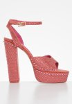 Sissy Boy Glammed Out Platform Heel - Pink