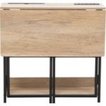 Viron Folding Desk With Plugs And Charging Ports