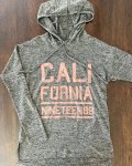 Soda Block Grey Menage California Hoodie Size 32