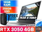 Dell Inspiron G15 5515-0112 Rtx 3050 Gaming Laptop With 12GB RAM