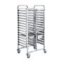 Stainless Steel Rack Trolley 16 Tier