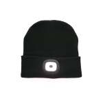 Kikkerland Loadshedding Light-up Beanie Assorted Colours - Black