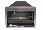 @home Built-in Braai 1200 Super De Luxe Mild Steel Box Mix 304 Stainless Steel Front
