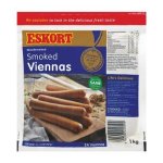 Eskort Smoked Viennas 1KG