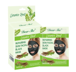 Skin Repair Black Mask Licorice Root Deep Moisturizing 1 Box - 10 Pieces
