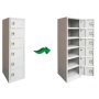 Gof Furniture - Maxton Steel Cabinet