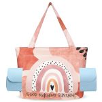 Yoga Mat Bag Yoga Bags And Carriers Fits All Your Stuff Yoga Tote Bag With Zipper Pocket Yoga Mat Carrier Take In Out Mat