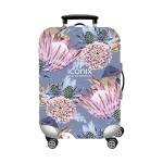 Printed Luggage Protector - Lilac Love - XL