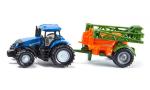 New Holland Tractor With Crop Sprayer 1:87