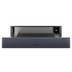 Smeg CPRT115G Neptune Grey & Glass Linea Warmer Drawer