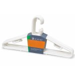 Pack Of 4 White Hangers For Clothing