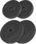 Vinyl Weight Plate Set 30KG 2X 5KG 2X 10KG