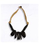 Wooden Oblong Choker - Black Free