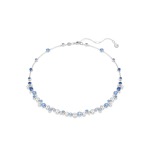 SWAROVSKI Constella Necklace Mixed Cuts Blue Rhodium Plated