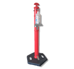 Chain Link Post & Base