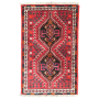 Carpet Express & Decor/handmade Persian Shiraz Blush/black Rug - 125 X 75CM