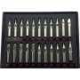 22 Pcs Stainless Steel Tattoo Nozzle Tips