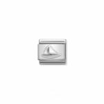 Classic Silver Sail Boat Link