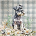 FSC2387 Printed Panel Schnauzer