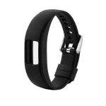 Focusfit Smooth Silicone Strap For Garmin Vivofit 4