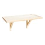 Bracket & Shelf 450MM Raw