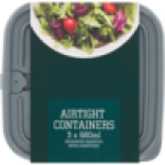 @home Square Disc Container 680ML 3 Pack