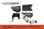 Jimny Radial Cup Protectors 2018 GEN4 Set Of 4 Des Sol