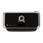 Viewsonic X11-4K 2400 Lumens W-fi Hdr Short Throw Smart Portable LED Projector