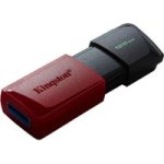 Kingston Technology Datatraveler Exodia M USB Flash Drive 128 Gb Type-a 3.2 Gen 1 3.1 Black Red 128GB 67.4 X 21.8 11.6 Mm 10