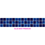 Fibreglass Pool Mosaic Blue Mist Premium