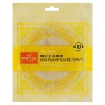 White Flour MINI Flame Baked Wraps 10 Pack
